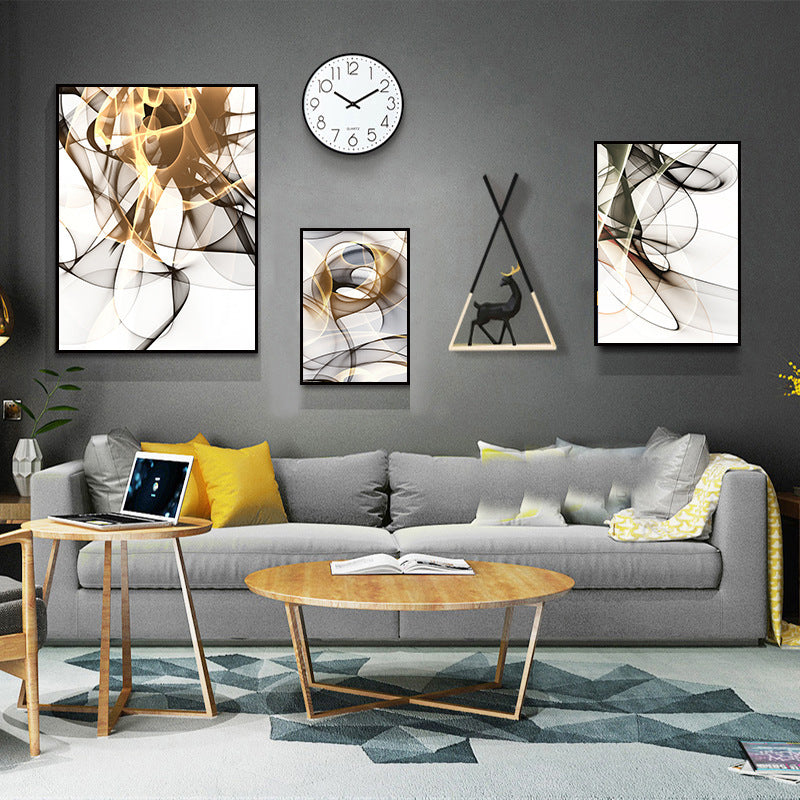 Modern Minimalist Sofa Background Wall Mural