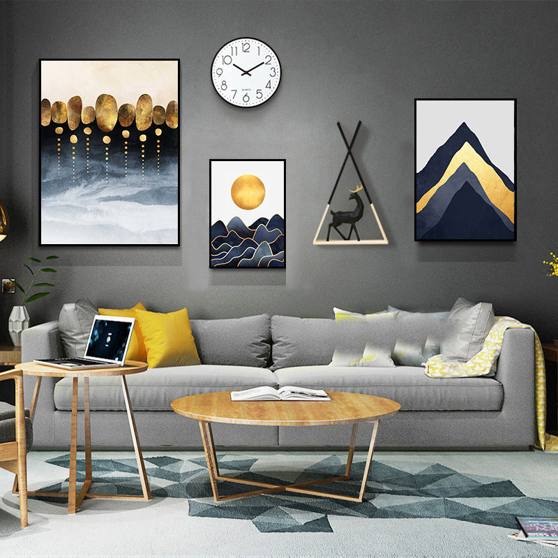 Modern Minimalist Sofa Background Wall Mural