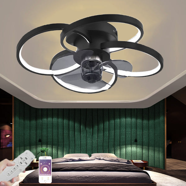 Round Atmospheric Bedroom Ceiling Lamp