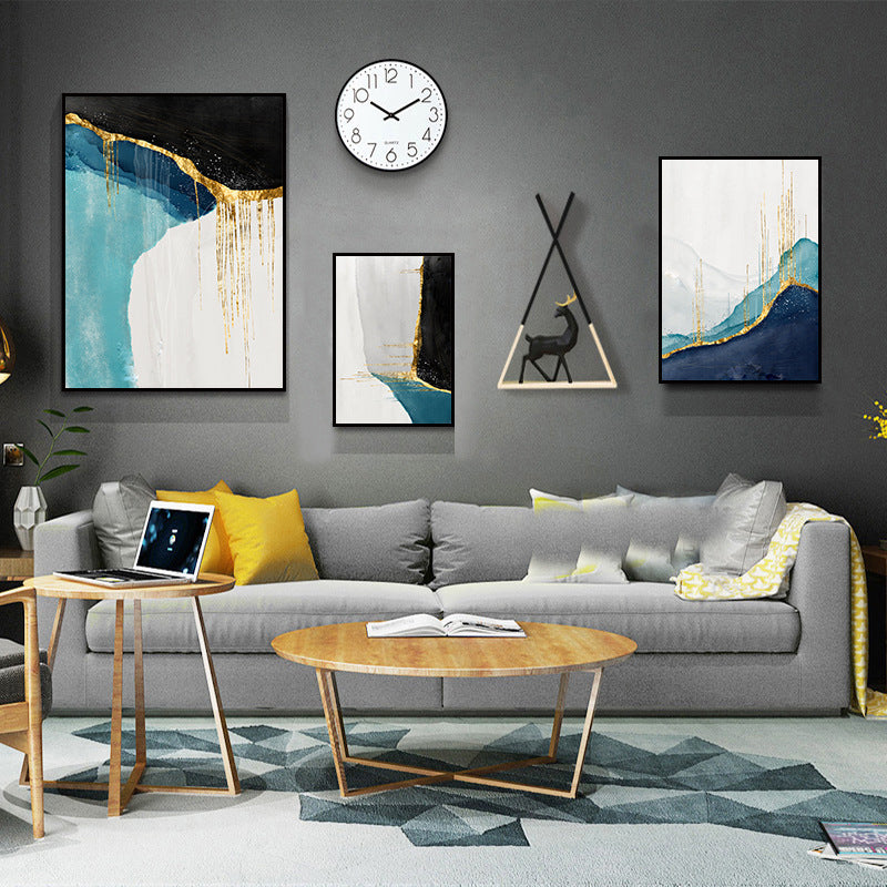 Modern Minimalist Sofa Background Wall Mural