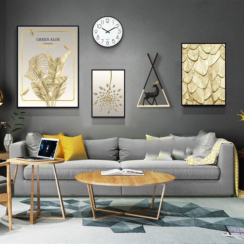 Modern Minimalist Sofa Background Wall Mural